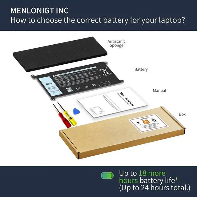 Alt view image 6 of 7 - 11.55V 42Wh B31N1912 C31N1912 Laptop Battery Replacement for ASUS VivoBook asus 14 E410M E410MA L410M L410MA E410KA F414MA E510MA E510KA L510MA R522MA L410MA L410MA-BV058TS L510ma-wb04 E510KA-EJ033TS