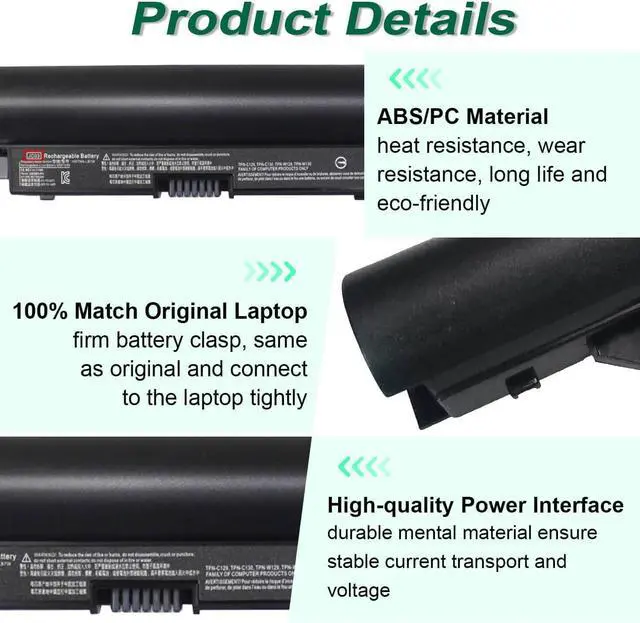 Alt view image 3 of 7 - 919700-850 JC03 Laptop Battery for HP 15-bs 15-bw 17-bs Series 15-bs0xx 15-bs1xx 15-bs015dx 15-bs013dx 15- bw033wm 15-bw053od 919701-850 919681-421 HSTNN-LB7V 3inr19/66