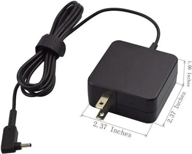 Alt view image 3 of 7 - Superer 45W Portable AC Charger Fit for Acer Swift 5 SF514-51 SF514-52T SF514-52TP N16C4 Laptop Power Supply Adapter Cord
