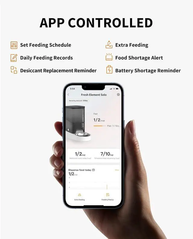 Alt view image 8 of 13 - 1.6 Quart Ice Cream Maker Machine with Built-in Compressor, Fully Automatic and No Pre-freezing, Frozen Yogurt, Keep-cooling and Timer, Stainless Steel