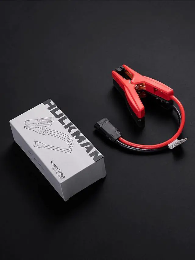 Alt view image 6 of 6 - Hulkman Alpha Booster Clamps Exclusively Designed for Alpha Series, Alpha 85, Alpha 85S and Alpha Pro Series Jump Starter