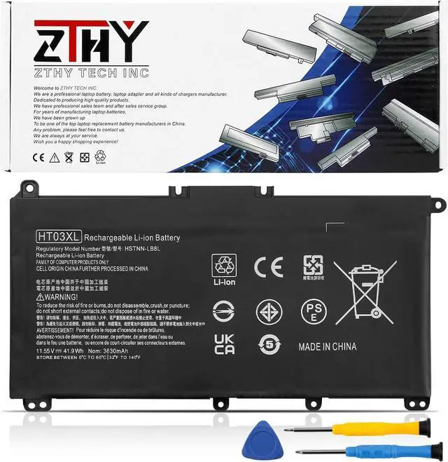 Main image of HT03XL Battery Replacement for HP Pavilion 14-CE 14-CF 14-CK 14-CM 14-DF 14-DH 14-DQ 14Q-CY 14S-CF 14S-DQ 14-FQ 15-CS 15-CW 15-DA 15-DW 14-ce0xxx 14-cf0xxx 14-cm0xxx 14-dh0xxx 14-dk0xxx 14-dq0xxx