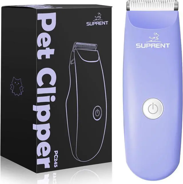 Main image of SUPRENT Pet Grooming Clippers for Matted Hair Cat, Low Noise Hair Trimmer Kit for Long Fur, Waterproof Portable USB Rechargeable Professional Pet Grooming Supplies Cordless Shaver for Small Dog Pets