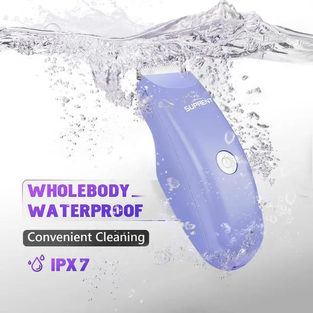 Alt view image 2 of 7 - SUPRENT Pet Grooming Clippers for Matted Hair Cat, Low Noise Hair Trimmer Kit for Long Fur, Waterproof Portable USB Rechargeable Professional Pet Grooming Supplies Cordless Shaver for Small Dog Pets