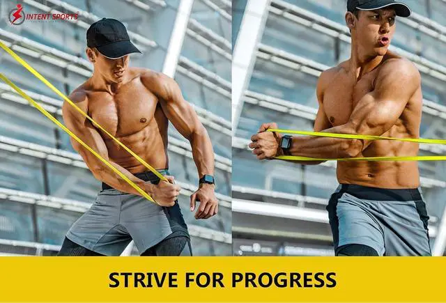 Alt view image 7 of 7 - INTENT SPORTS Pull Up Assist Bands  Assistance and Resistance Bands for Pull-Up, Fitness, Body Stretching, Mobility Work, Weightlifting, Heavy Duty - Single/Set  Exercise Videos - eBook!