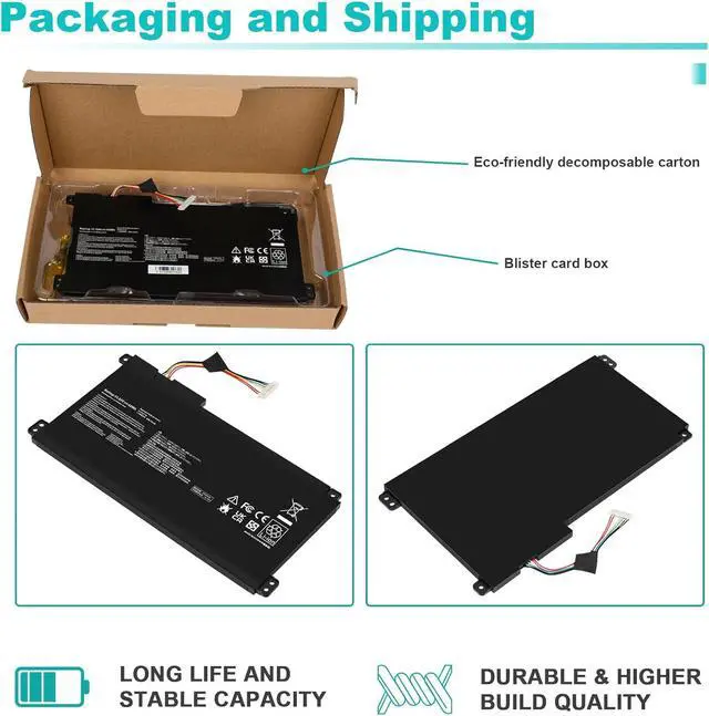 Alt view image 7 of 7 - TREE.NB B31N1912 Laptop Battery Compatible with ASUS VivoBook 14 E410MA L410MA E410KA E510MA E510KA F414MA L510MA R522MA E410MA-EK026TS EK018TS L410MA-BV058TS E510KA-EJ033TS E510KA-EJ033TS C31N1912
