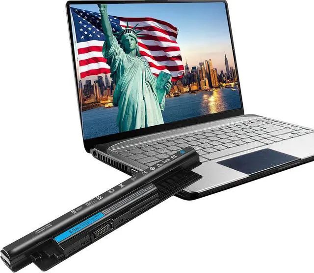 Alt view image 4 of 7 - 65WH Laptop Battery Compatible with Dell MR90Y Inspiron 17 5000 Series, 15-3521 15-3537 15-3543 15r-5521 15r-5537, 17-3737 17r-5737 17r-5727 14r-3437,Latitude14 3000 3540 Series XCMRD P40F