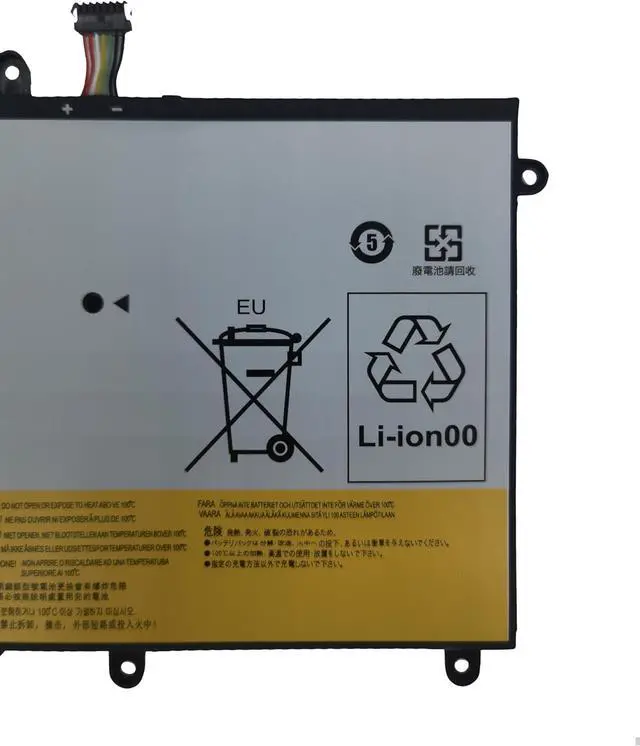 Alt view image 3 of 7 - New L13L4P21 L13M4P21 Replacement Laptop Battery Compatible with Lenovo IdeaPad Yoga 2 11 121500223-7.4V 34Wh/4600mAh