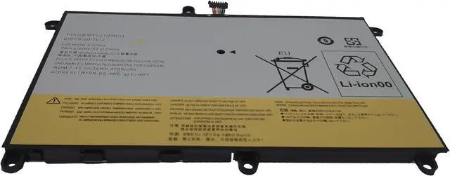 Alt view image 5 of 7 - New L13L4P21 L13M4P21 Replacement Laptop Battery Compatible with Lenovo IdeaPad Yoga 2 11 121500223-7.4V 34Wh/4600mAh