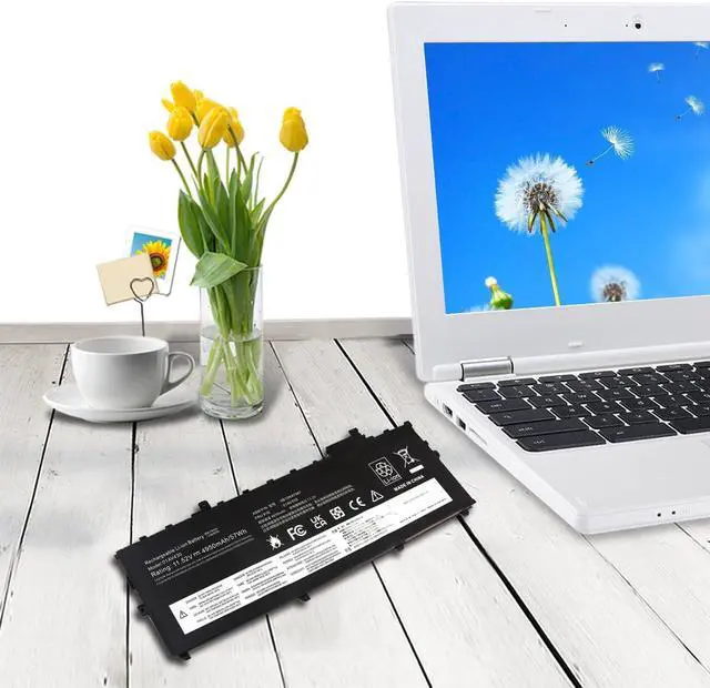 Alt view image 5 of 5 - 01AV430 SB10K97587 Thinkpad X1 Carbon gen 6 Laptop Battery Replacement for Lenovo ThinkPad X1 Carbon 6th Gen 2018 5th Gen 2017 Series 01AV431 SB10K97588 01AV494 SB10K97586 01AV429 57WH