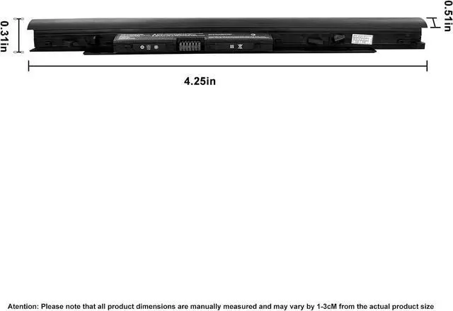 Alt view image 4 of 7 - JC04 JC03 Laptop Battery for HP Spare 919700-850 919682-421 919701-850 HSTNN-DB8E Replace 15-BW 15-BS 17-BS 17-AK 17z Series HP 246 255 250 G6 15-bs015dx