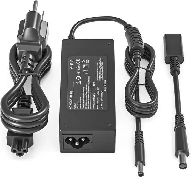 Main image of Charger Compatible with Dell Laptop 90W 65W 45W Latitude/Vostro/XPS 13 14 15, OptiPlex Micro Desktop, Studio/Studio XPS Notebook PC AIO Desktop Power Cord with Round Connector 4.5mm and 7.4mm