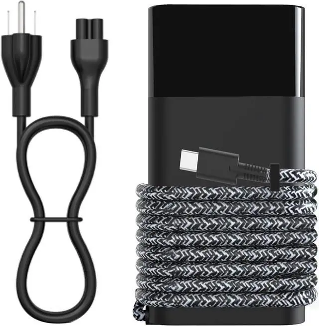 Main image of 2025 New 20V 3.25A 65W USB C Tip AC Adapter Charger Replacement for HP Spectre X360 Elitebook Omnibook Envy x360 Chromebook Elite x2 ProBook Fast Charing Type C Power Cord Supply