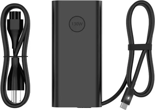 Main image of 130W USB C Type C Laptop Charger Compatible with Dell Inspiron 16 2-in-1 7640 7630 7620, Inspiron 14 7430 7440 2-in-1 Slim AC Power Adapter