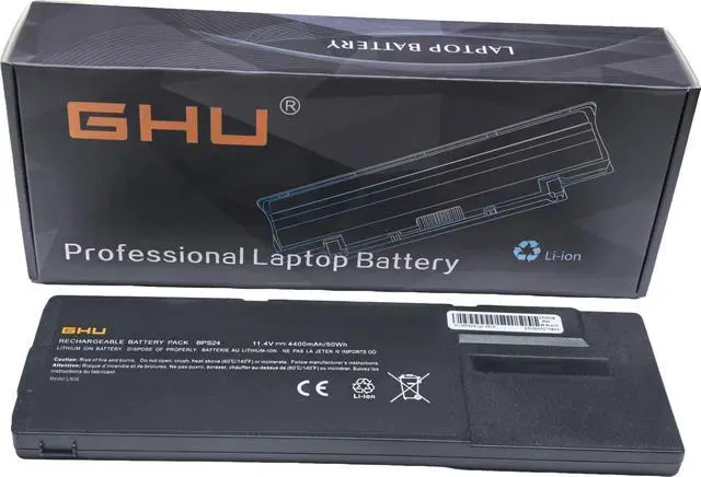 Main image of GHU New Battery Replacement 50 Wh for VGP-BPS24 Compatible for VAIO VGP-BPSC24 VGP-BPL24 for Model VPCSA VPCSB VPCSC VPCSD VPCSE SA SB SC SD SE vgpbps24