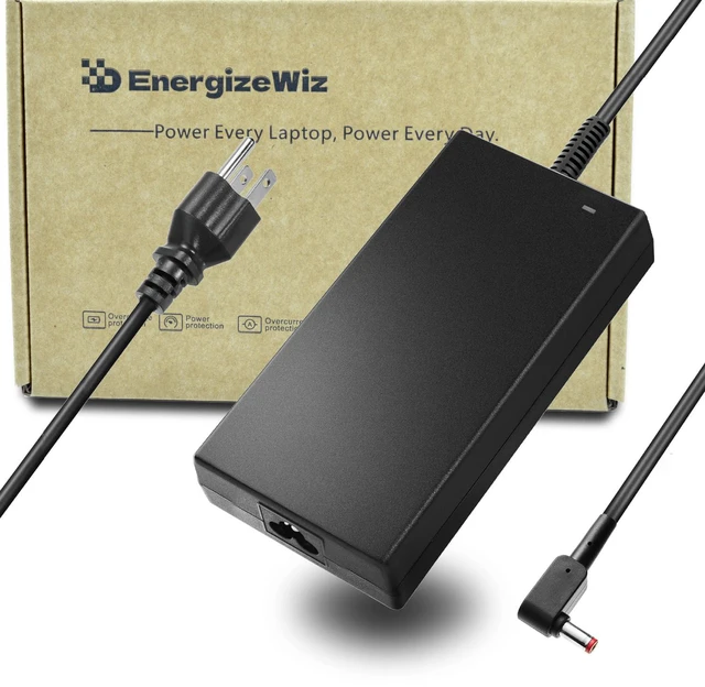 Main image of Energizewiz 180W Charger Fit for Acer Nitro 5 7 Predator Helios 300 Predator Triton 300 500 Series Laptop Power Supply