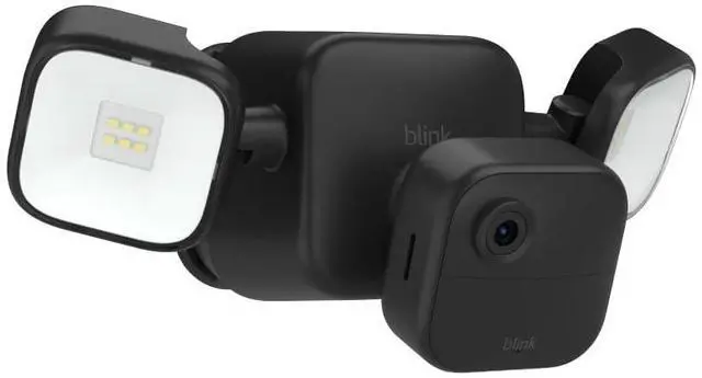 Alt view image 2 of 3 - Outdoor 4 Floodlight Camera (newest model) Wire-free smart security camera 700 lumens two-year battery life HD live view enhanced motion detection Works with Alexa- 1 camera system