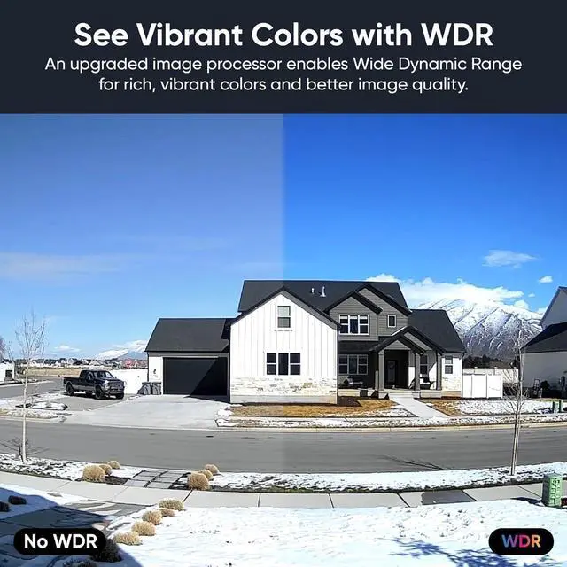 Alt view image 5 of 7 - WYZE Cam v4, 2.5K WiFi Security Camera, Indoor/Outdoor Cameras for Home Security, Pet Camera/Baby Monitor, Motion Activated Spotlight/Siren, Color Night Vision, 2-Way Audio, Works with Alexa & Google