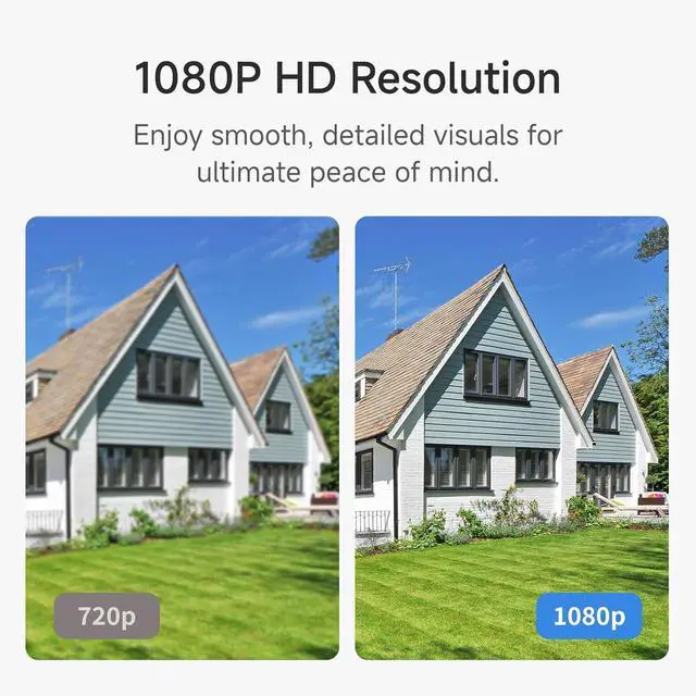 Alt view image 5 of 7 - Gadpiparty Noorio Home Security Camera System with B200-SE×2A201×2