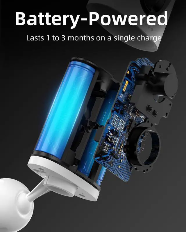 Alt view image 5 of 7 - virtavo VistaFlask 2K Security Cameras Wireless Outdoor, Battery Powered, AI Motion Detection, for Home Security, Starlight Lens for Colorful Night Vision, 2-Way Audio, Weatherproof, Cloud/SD Storage