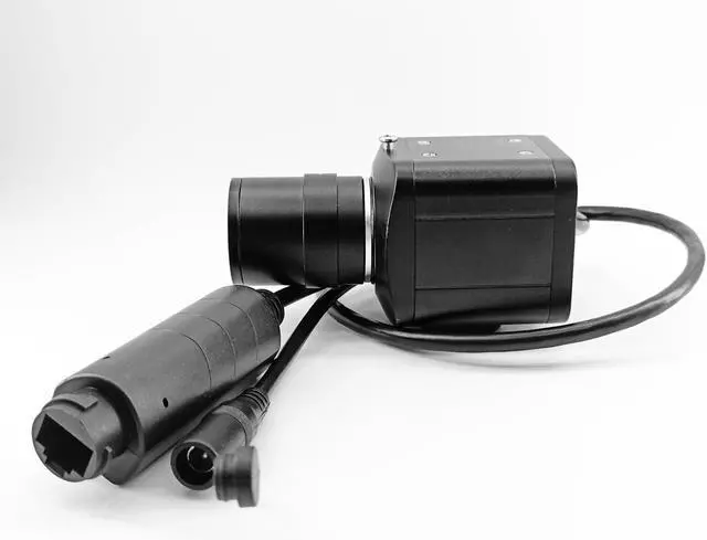 Alt view image 2 of 5 - 2K 4MP HD CCTV H.265 POE IP WDR Mini Box Bullet Netwok IP Security Camera 2.8-12mm Manual Varifocal Lens Human Vehicle Motion Detection Face Record XMEYE