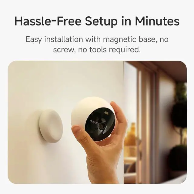 Alt view image 2 of 7 - Gadpiparty Noorio Home Security Camera System with B200-SE×2A201×2