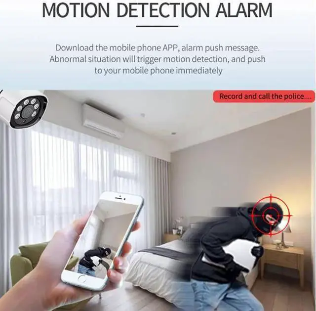 Alt view image 3 of 7 - Gadpiparty 8CH 5MP Wireless WiFi Home Security Camera System with 8 Cameras, 2K HD Weatherproof Surveillance Camera NVR Kit with Motion Detection, Remote Viewing, Night Vision