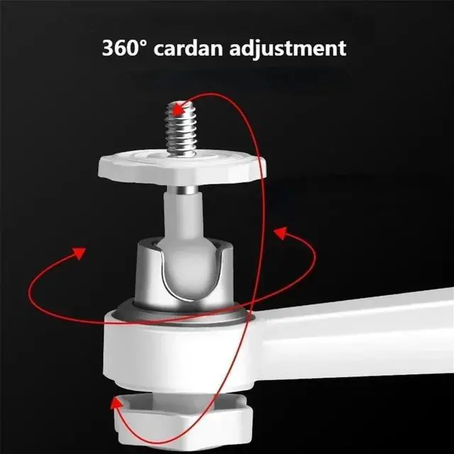 Alt view image 3 of 6 - Universal Loading 5KG Mini Projector Bracket Wall Ceiling Mount Projector Wall Holder Stand Hanger Mounting for Office