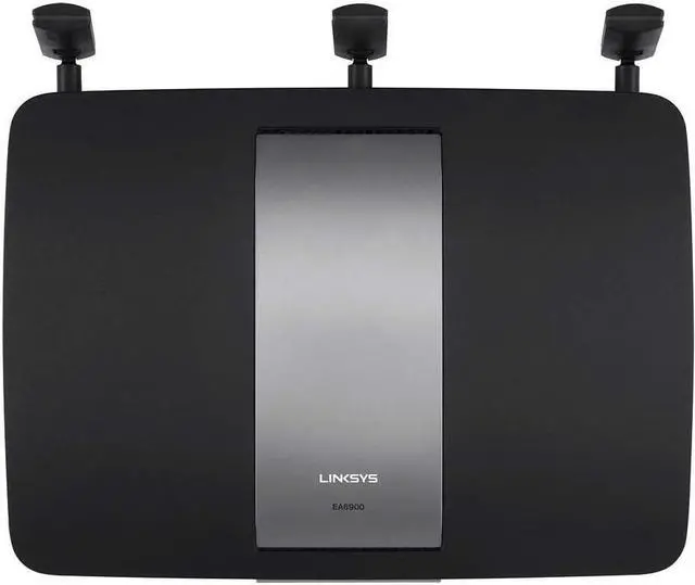 Alt view image 3 of 3 - Linksys AC1900 Wi-Fi Wireless Dual-Band+ Router with Gigabit & USB 3.0 Ports, Smart Wi-Fi App Enabled to Control Your Network from Anywhere (EA6900)