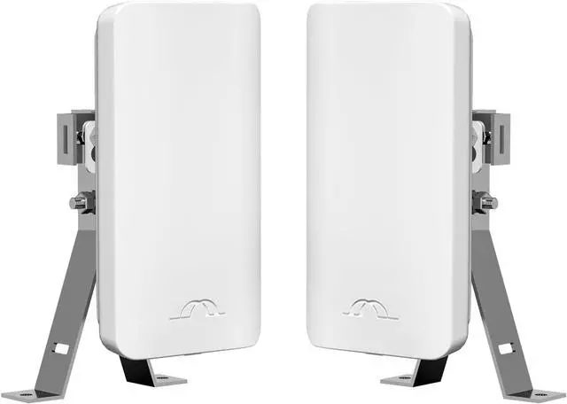 Main image of Point-to-Point Wireless Internet Long Range Transmission for Starlink, Compatible with Starlink Ethernet Adapter for Wi-Fi Extender, Outdoor 5.8G 1.5 Kilometers, 12DBi High-Gain Antenna, 2-Pack