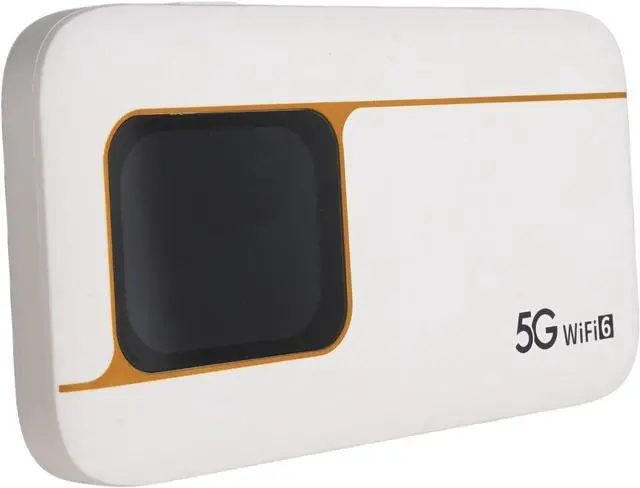 Alt view image 5 of 7 - 5G Mobile Hotspot WiFi 6 Router - Portable WiFi Hotspot for Travel, Supports 16 Devices with Global Bands, 2.77Gbps Download Speed (No SIM Included)