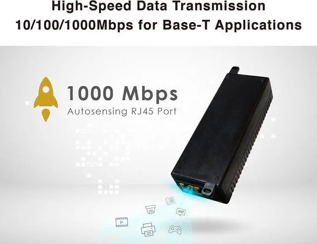 Alt view image 6 of 7 - BROWAN WiFi 6 Access Point AX6000 MI12 with 30W PoE Injector