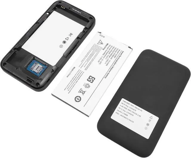 Alt view image 4 of 7 - 5G Mobile Hotspot, WiFi 6 Pocket WiFi with Sim Card Slot, Supports 16 Devices 5G Modem Router for Home Travel, 2.4GHz & 5.8GHz Double Band