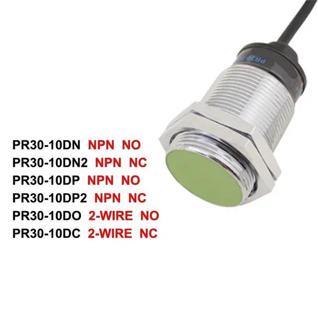 Alt view image 2 of 2 - 1pc Inductive Proximity Sensor PR30-10DP PNP 3WIRE NO Detection Distance 10MM DC6-36V Proximity Switch Sensor Switch(PR30-10DN)