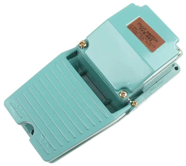 Main image of 1pc TFS-201 TFS-302 TFS-402 Foot Switch Pedal Switch 15A AC 380V AC 250V 50HZ(TFS-302)