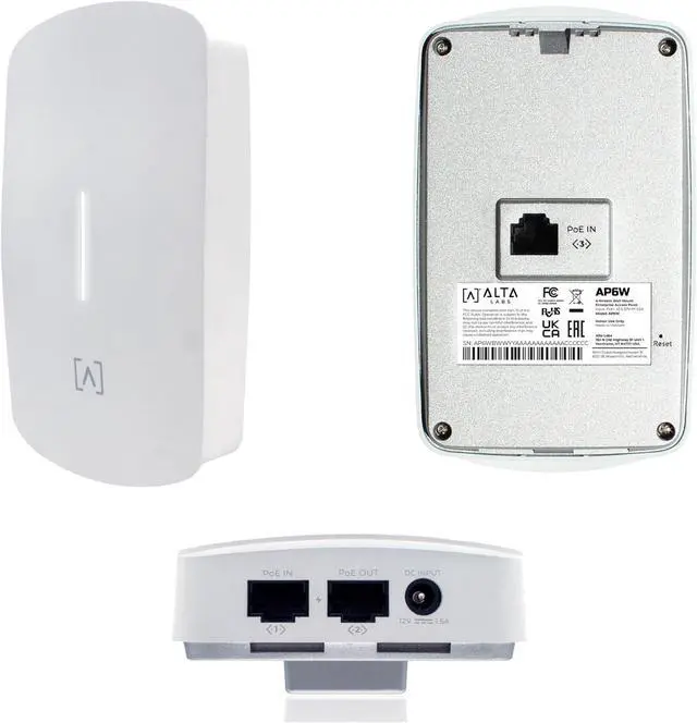 Alt view image 7 of 7 - AP6W Wall Mounted PoE Pass Through WiFi 6 Access Point | Seamless Roaming | 3 Gbps | Dual Band | Content Filtering | IP54 Rated | Real-Time Network Monitoring | WiFi Access Point