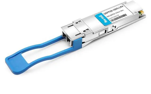 Alt view image 5 of 5 - 100G QSFP28 LR4 for Dell QSFP28-100G-LR4,100GBASE-LR4 QSFP28 1310nm 10km LAN WDM LC SMF DOM Optical Transceiver Module