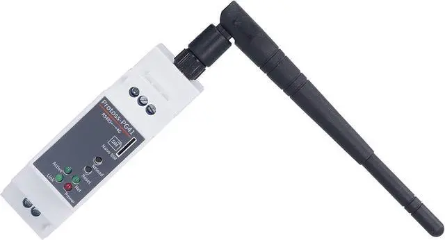 Alt view image 6 of 7 - Ethernet Serial Server, RS485 to 4G DTU Rail Mounting CAT1 5 Mode 13 Frequency 950V DC