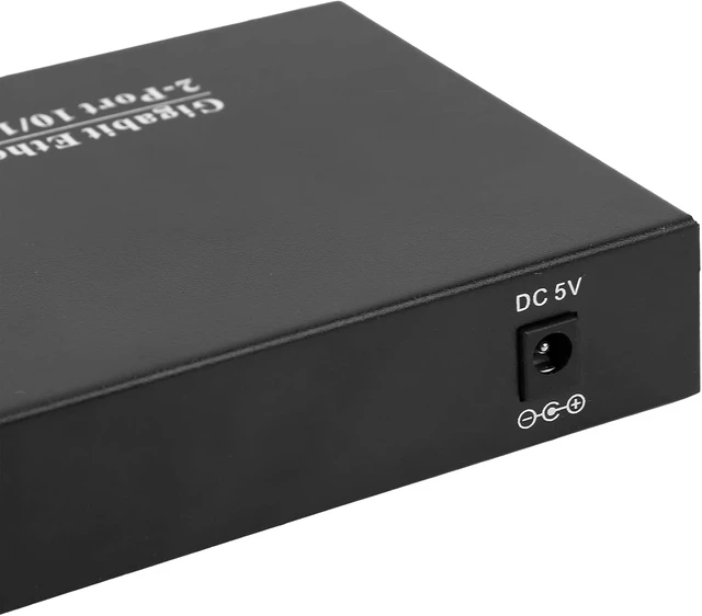 Alt view image 5 of 7 - XXS - SFP-8F2G Gigabit Ethernet Fiber Switch, 1.25G Transceiver, DC 5V/3A, 10/100/1000Mbps, Long Distance Connectivity
