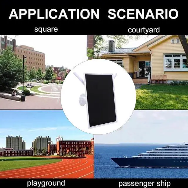 Alt view image 2 of 7 - WiFi Router, Solar Powered 4G LTE Modem Router, WiFi Extender Signal Booster, Connects up to 8 Devices, Outdoor WiFi Router, 24000mAh Battery for Camera Smartphone Laptop