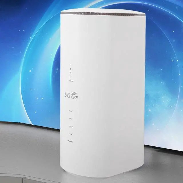 Alt view image 2 of 7 - Upgrade Your connectivity with WiFi 6, 5G CPE Router with SIM Card Slot and 32 Devices, 2.4G 5.8G Dual Band WiFi 6 Mobile WiFi Router (US Plug)