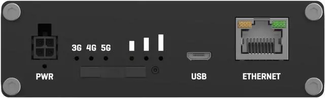 Alt view image 4 of 6 - Teltonika TRB500000000 Model TRB500 Industrial 5G Gateway; Speeds of up to 1 Gbps; Auto APN; 2x Inputs/Outputs; For use in Europe, Middle East, Africa, Oceania, Brazil; Not for use in USA