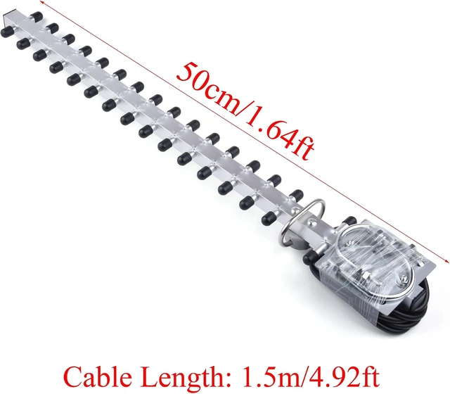 Alt view image 2 of 7 - Yagi WiFi Antenna 2.4G 25dBi with RP-SMA Connector, with 15M Cable