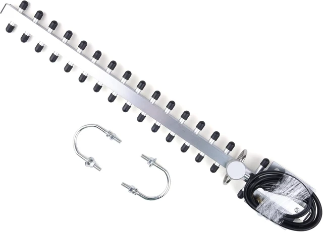 Alt view image 3 of 7 - Yagi WiFi Antenna 2.4G 25dBi with RP-SMA Connector, with 15M Cable