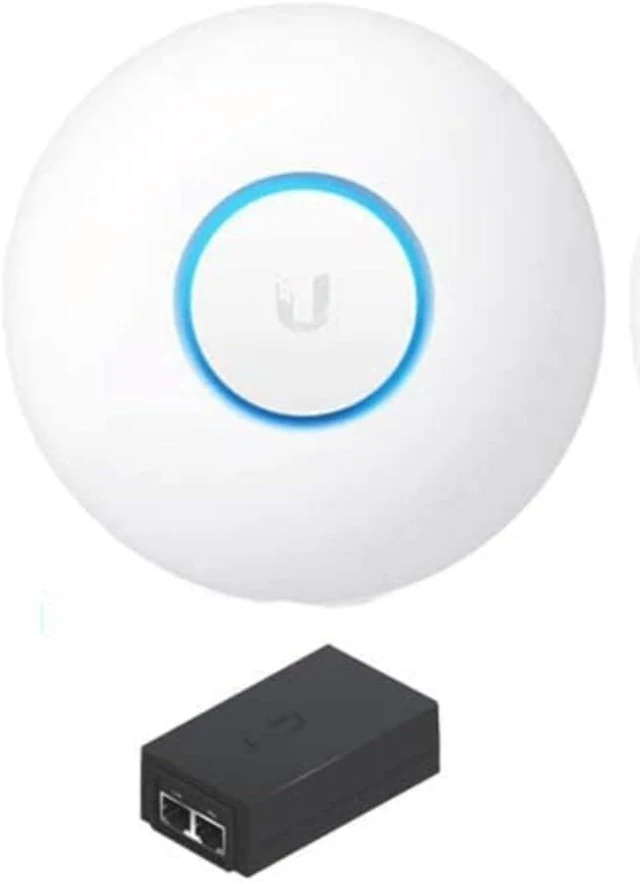 Main image of UniFi nanoHD UAP-nanoHD-US (2-Pack) Compact Dual Band Wave2 Enterprise Wi-Fi 4x4 MIMO Power Over Ethernet 48 POE-48-24W-G PoE Included
