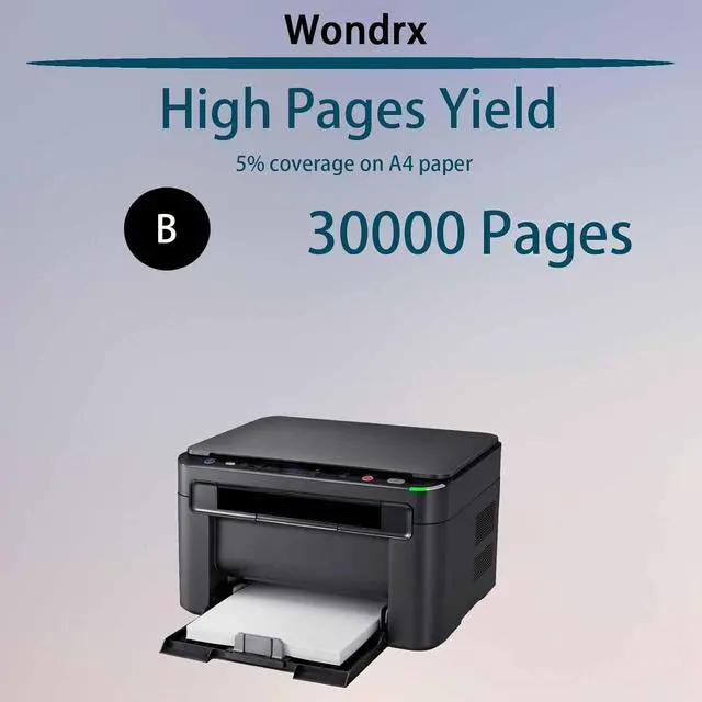 Alt view image 3 of 7 - E460 Drum Unit (with chip) Compatible for Lexmark E460 E460D E460DN E460DTW E460DTN E460DW E462 E462DTN Printer, High Yield 30000 Pages, Convenient to Install Eco E260X22G (BK*1)