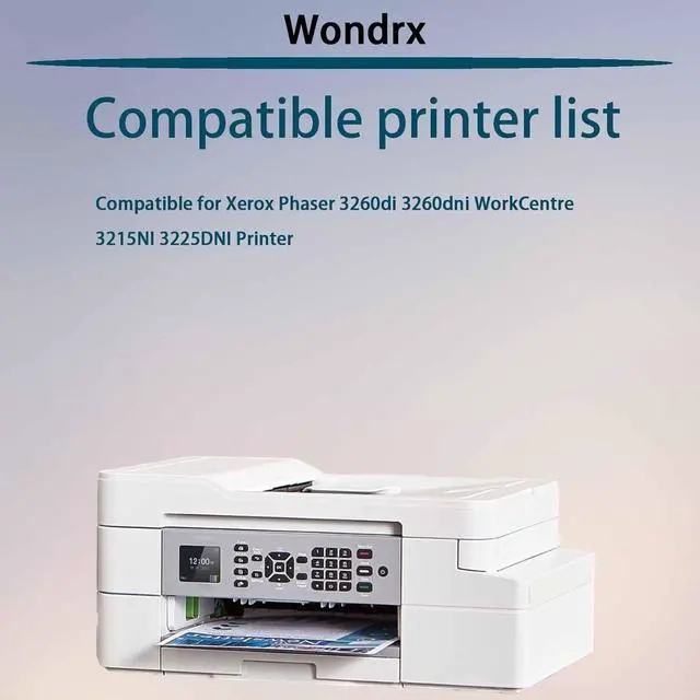 Alt view image 2 of 7 - 101R00474 Drum Unit (with chip) Compatible for Xerox Phaser 3260di 3260dni WorkCentre 3215NI 3225DNI Printer, High Yield 12000 Pages, Convenient to Install Eco (Black)