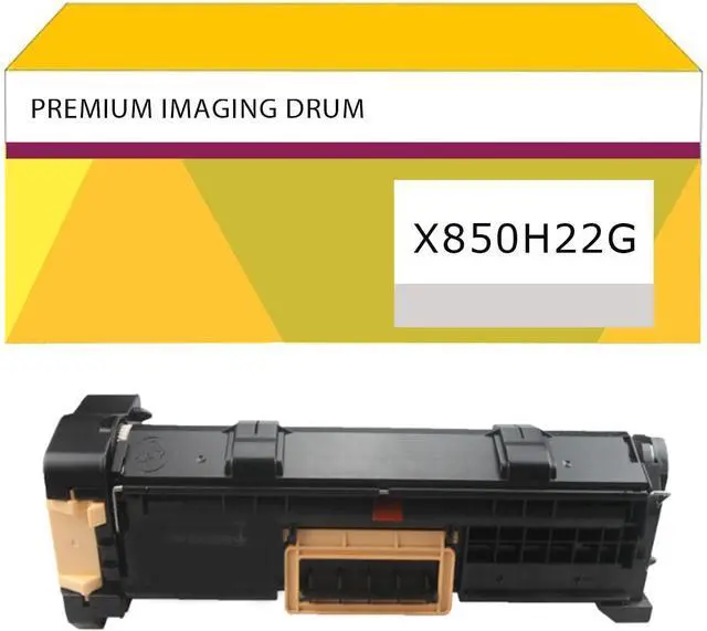 Main image of X850H22G Drum Unit Suitable for Lexmark X850e X852e X854e Printer, Imaging Drum 60 000 Pages, Black