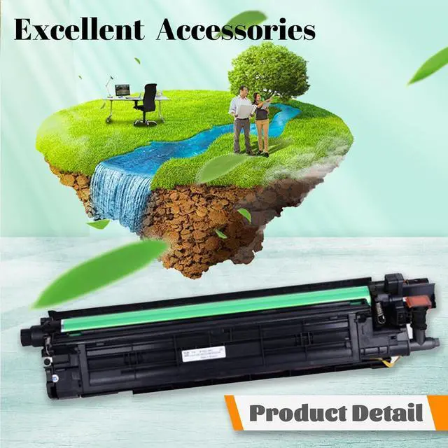 Alt view image 4 of 7 - Compatible for Konica Minolta DR215 LU215 Drum Unit Replacement for Bizhub C266 C226 C256 Printer 1 Black