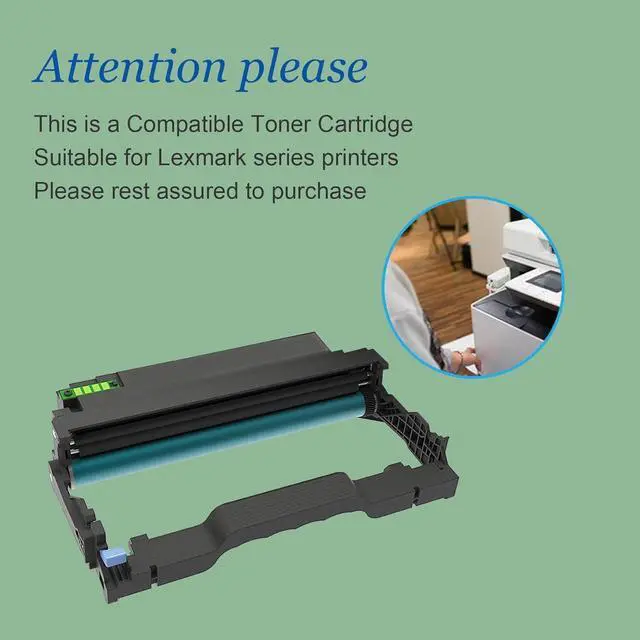 Alt view image 4 of 6 - B/MB2236 B220Z00 Imaging Unit(1-Pack) - Compatible B220Z00 High Yield Imaging Unit Replacement for Lexmark MB2236i B2236dw MB2236adw MB2236adwe Printer